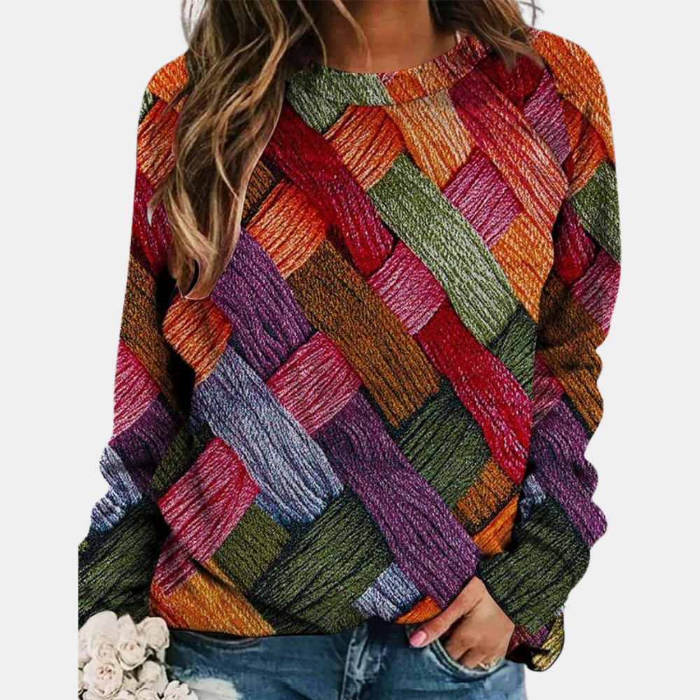 Buntowy Sweter Damski | Wygodny i Stylowy 1