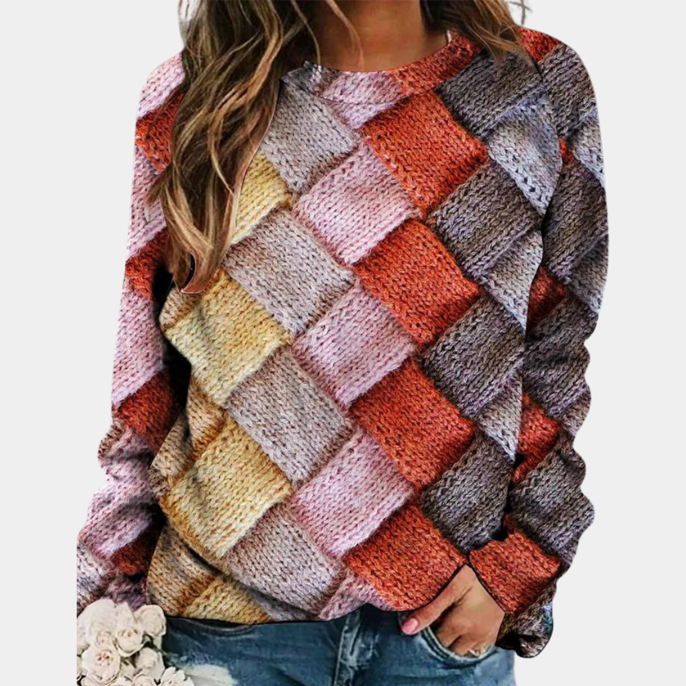 Buntowy Sweter Damski | Wygodny i Stylowy 3