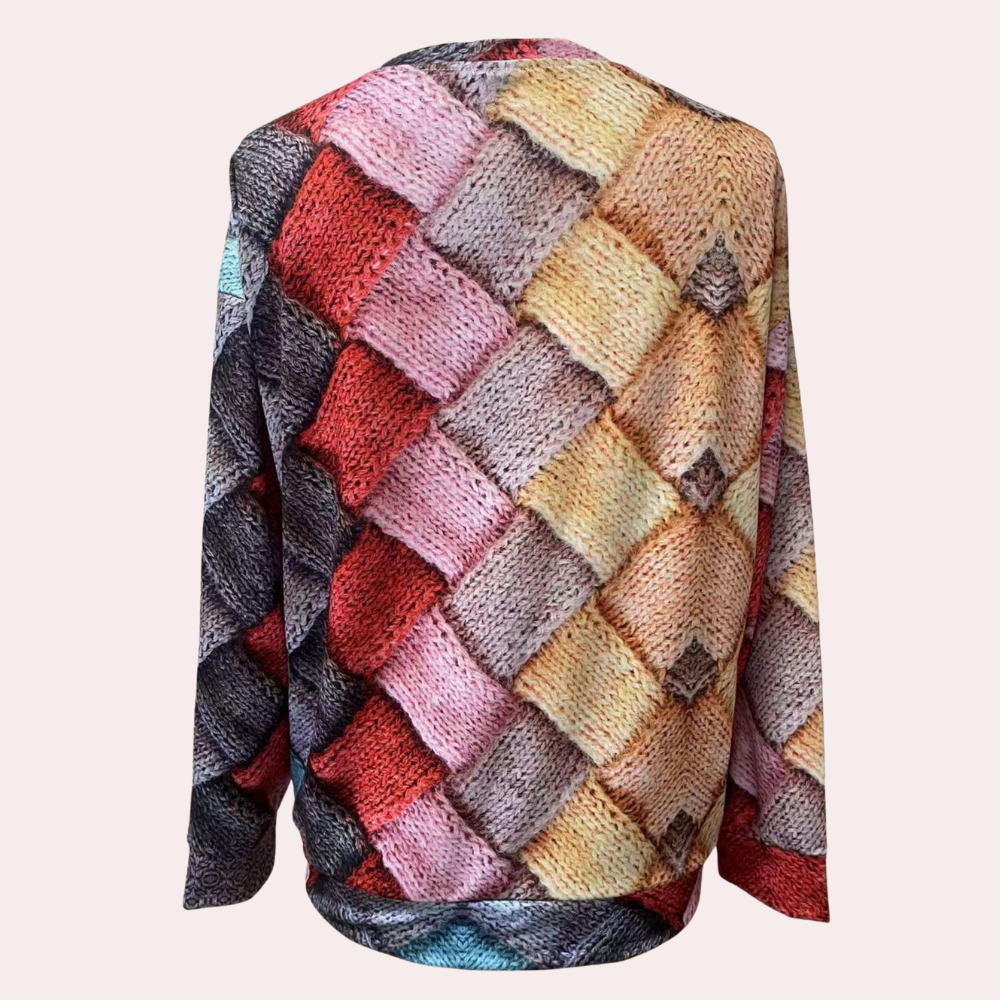 Buntowy Sweter Damski | Wygodny i Stylowy 5