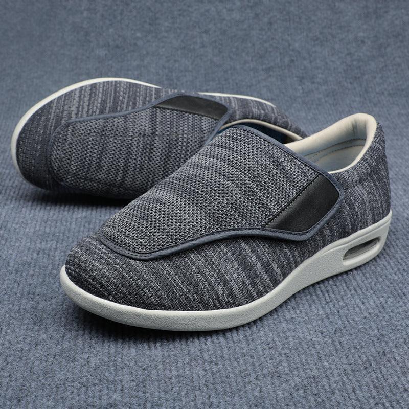 Buty Ortopedyczne z Regulowanymi Rzepami, Wygodne Amortyzowane Wkładki