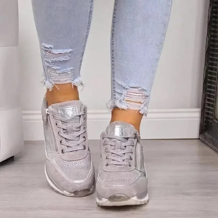 Damskie Buty Ortopedyczne Amortyzująca Podeszwa, Oddychająca Cholewka