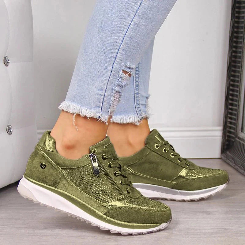 Damskie Buty Ortopedyczne Amortyzująca Podeszwa, Oddychająca Cholewka