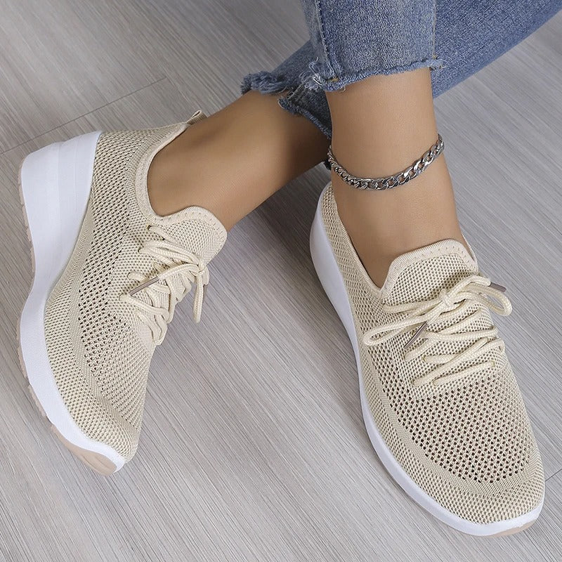 Damskie Buty Sportowe, Oddychający Materiał idealne na każdą okazję