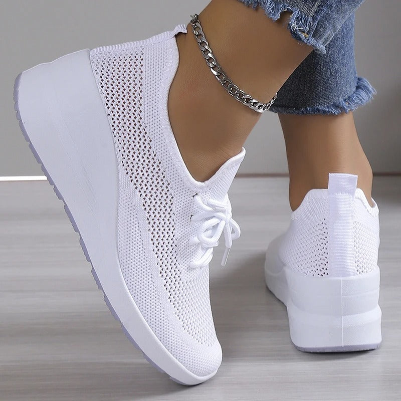 Damskie Buty Sportowe, Oddychający Materiał idealne na każdą okazję