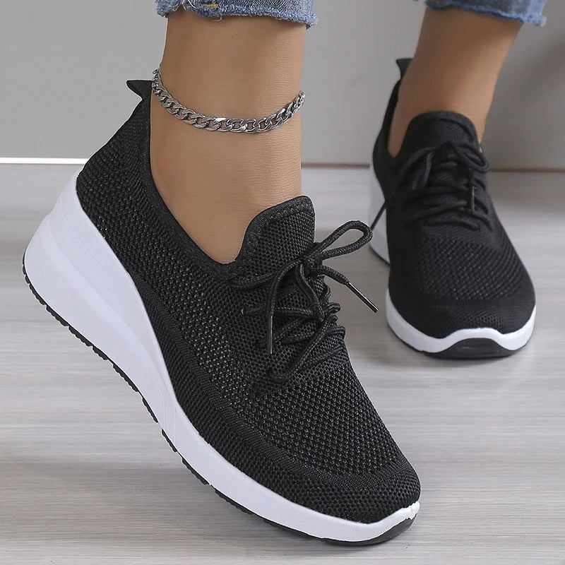 Damskie Buty Sportowe, Oddychający Materiał idealne na każdą okazję