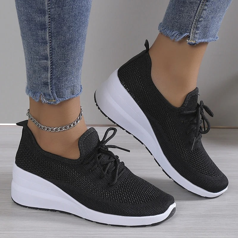 Damskie Buty Sportowe, Oddychający Materiał idealne na każdą okazję