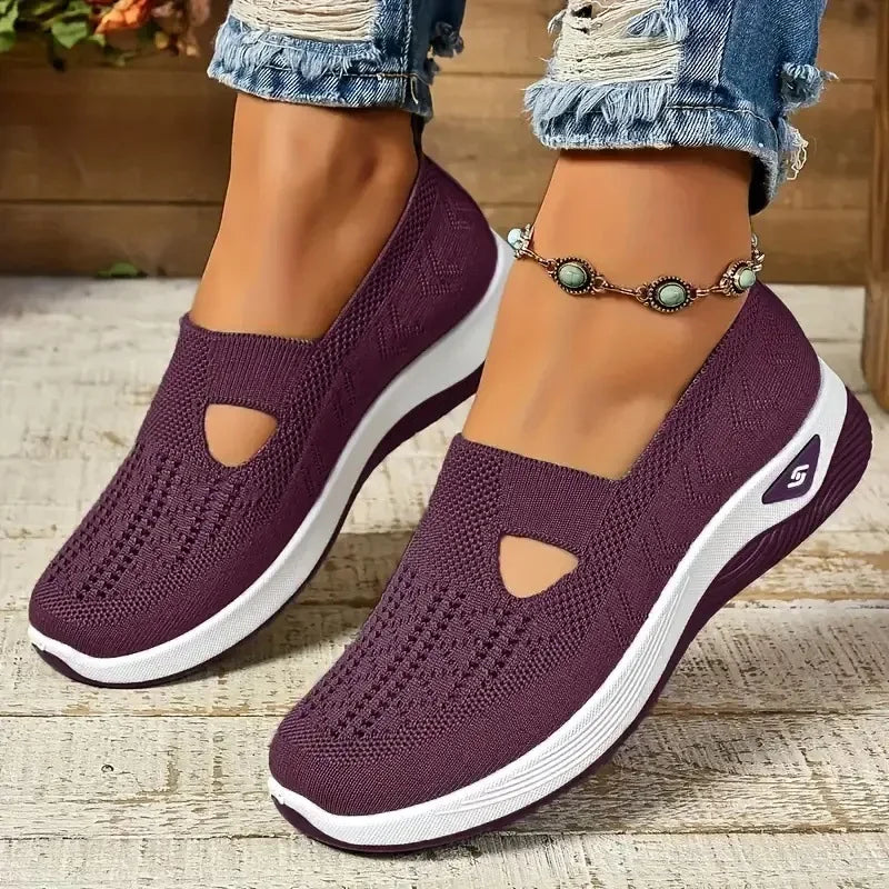 Damskie Buty Sportowe Ortopedyczna Wkładka, Oddychające