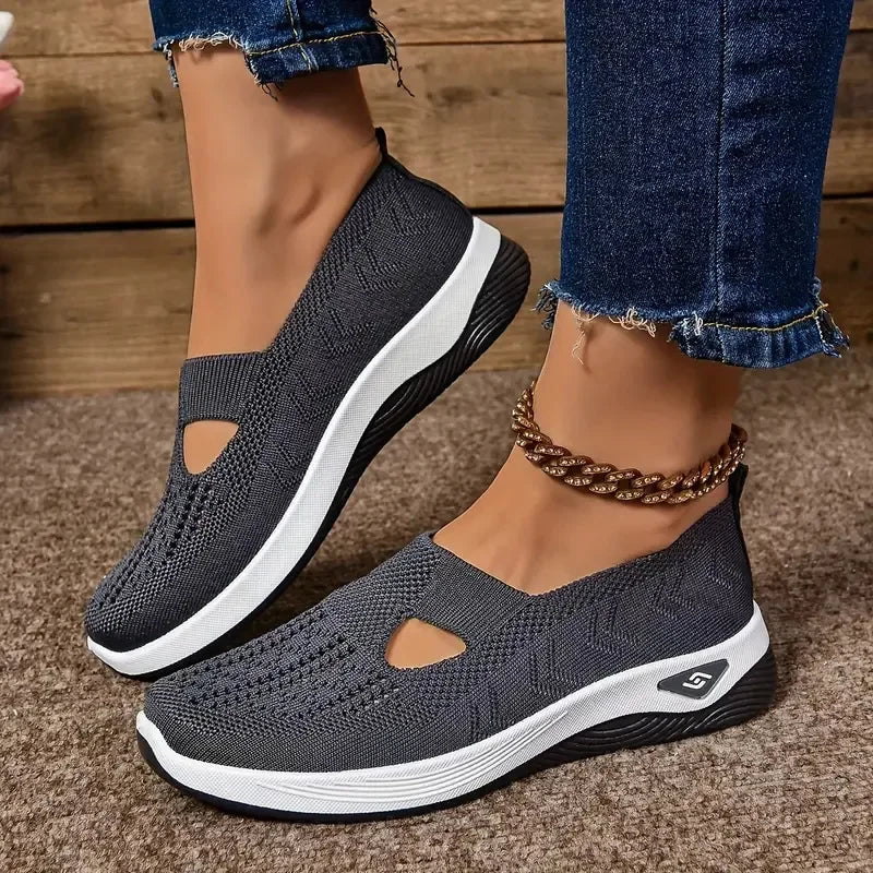 Damskie Buty Sportowe Ortopedyczna Wkładka, Oddychające