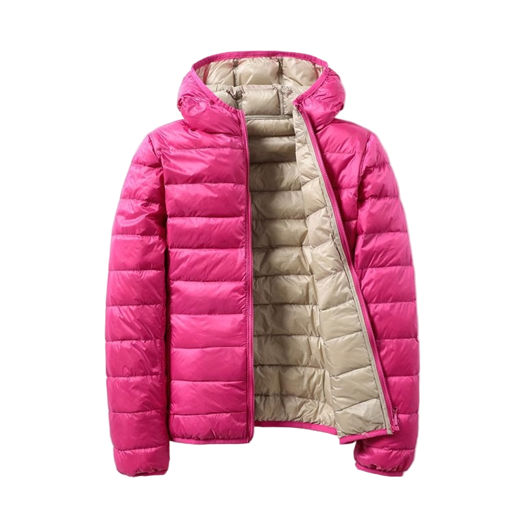 Lila Women's Spring Jacket | Reversible Design with Hood 5