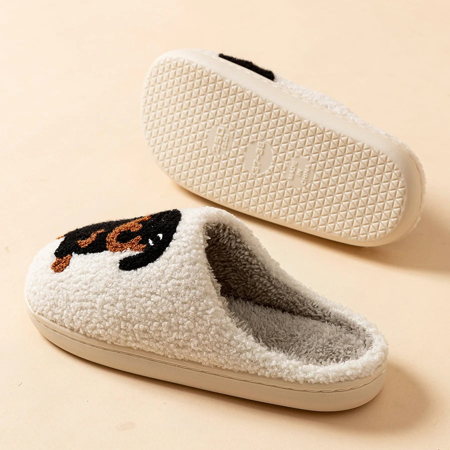 Hauzowe Kapcie Unisex | Ciepłe, Motyw Psa, Wygodne 3