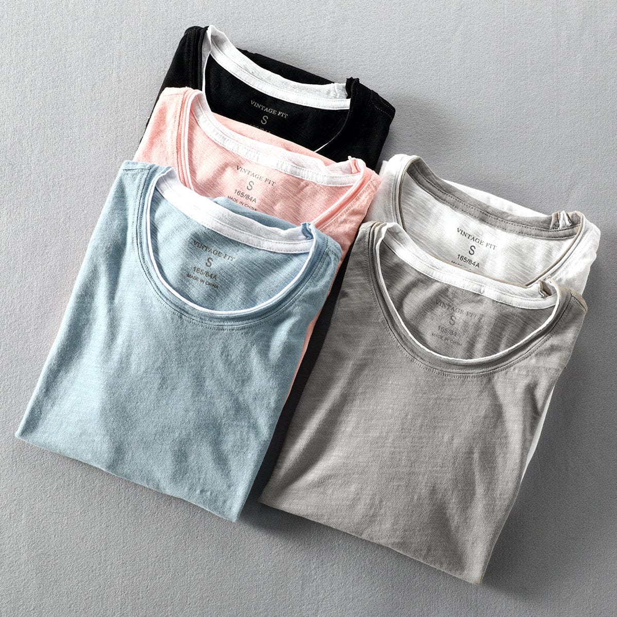 Letni Męski T-Shirt Lekki Bawełniany, Casualowy
