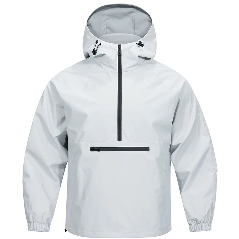 Miko Męska Softshell Kurtka | Odporny na Wiatr, Z Kapturem 2