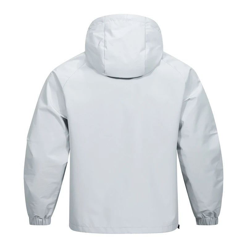Miko Męska Softshell Kurtka | Odporny na Wiatr, Z Kapturem 5