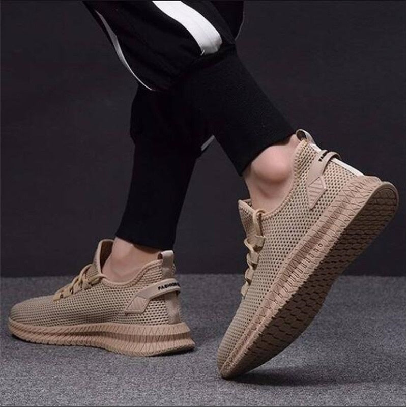 Męskie Buty z Oddychającej Siateczki