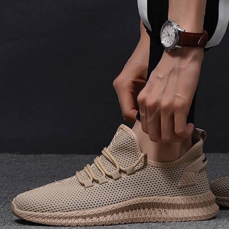 Męskie Buty z Oddychającej Siateczki