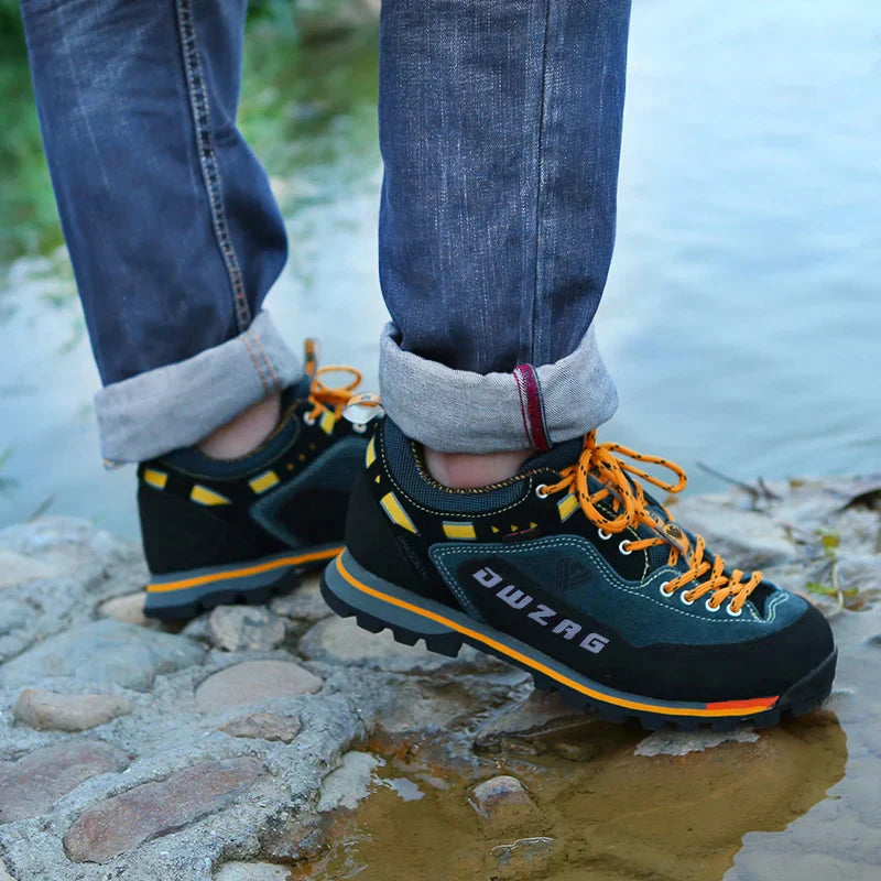 Męskie Buty Wędrówkowe Wytrzymała Tkanina Syntetyczna