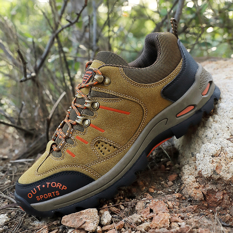 Stylowe Męskie Buty Trekkingowe Antypoślizgowa Podeszwa, Sportowe