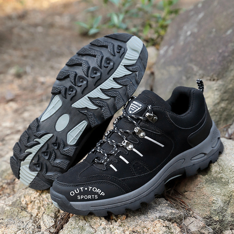 Stylowe Męskie Buty Trekkingowe Antypoślizgowa Podeszwa, Sportowe