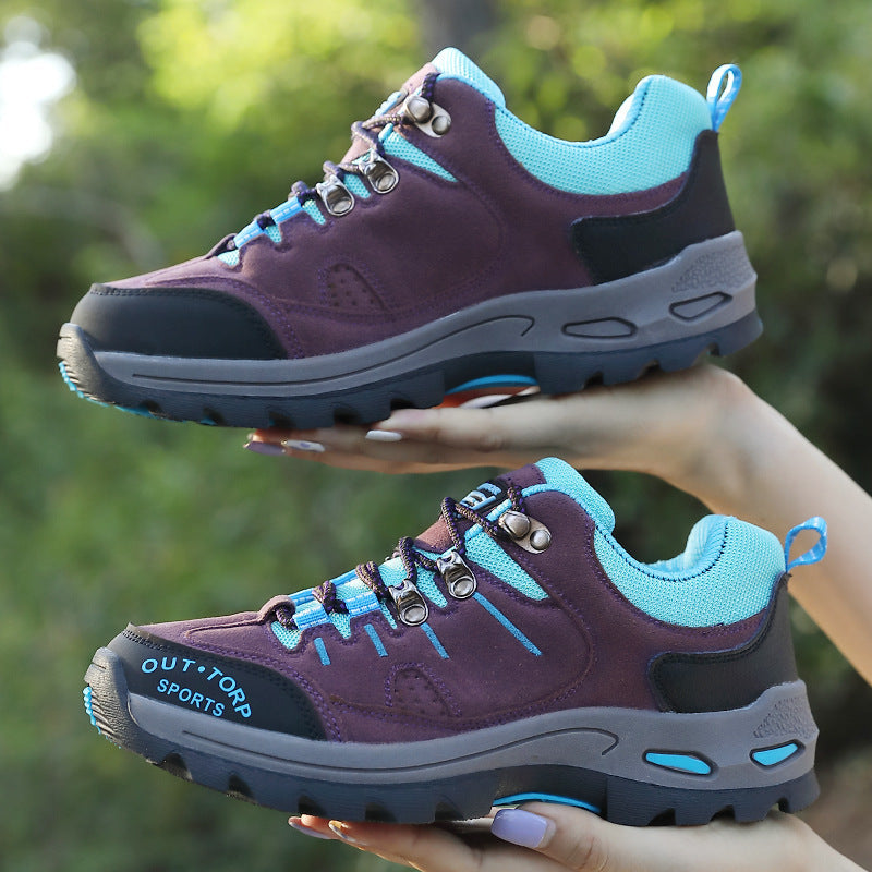 Stylowe Męskie Buty Trekkingowe Antypoślizgowa Podeszwa, Sportowe