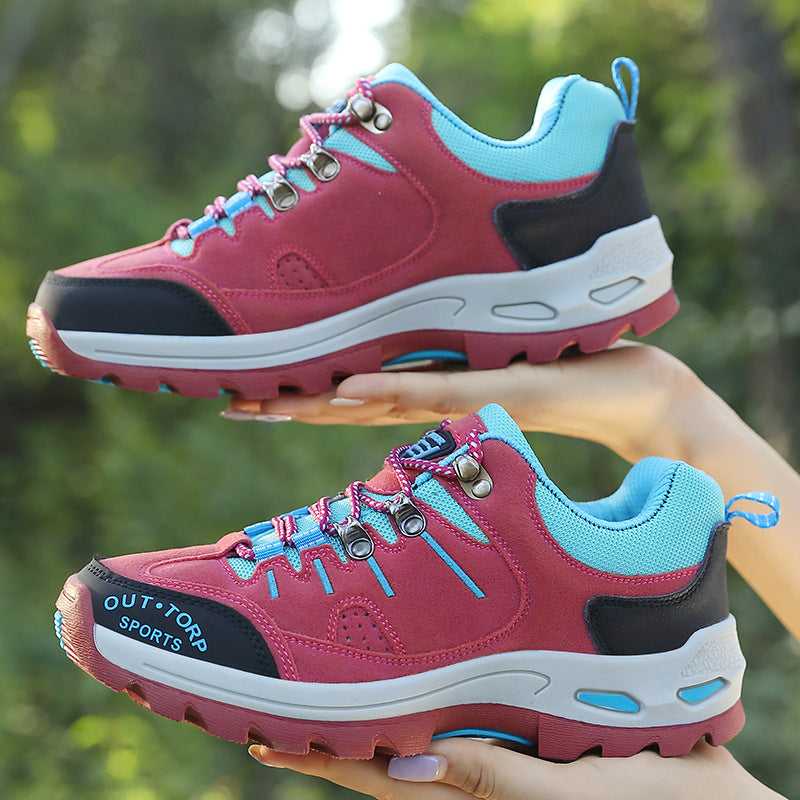 Stylowe Męskie Buty Trekkingowe Antypoślizgowa Podeszwa, Sportowe