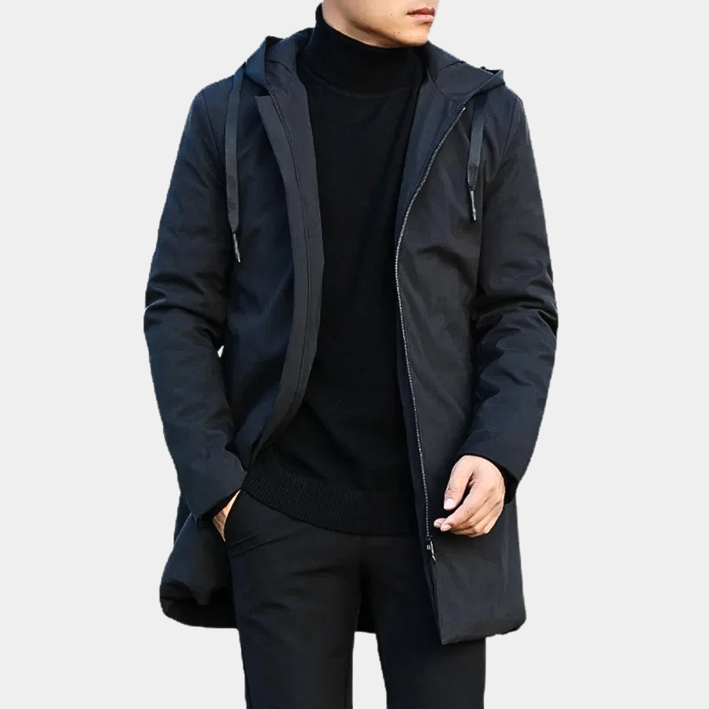 Eko Męska Kurtka Zimowa | Wodoodporny Poliester, Elegancka i Ocieplana 4