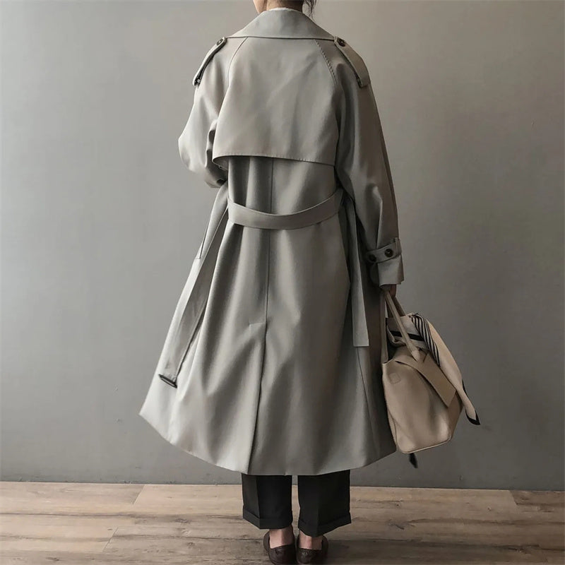 Maris Women's Raincoat | Waterproof, Classic Black Trench 2