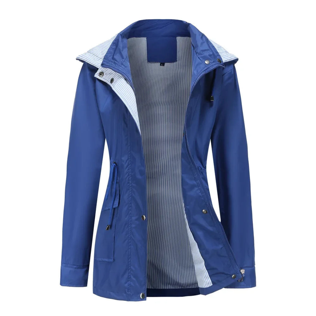 Mistrzowski Trenchcoat Damski | Wodoodporny, Z Odpinanym Kapturem 6