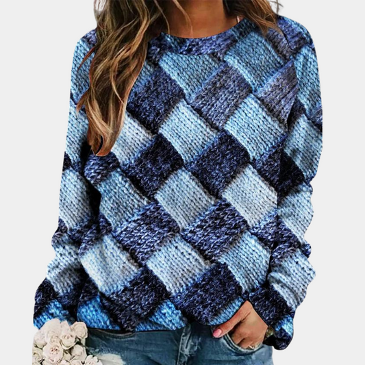Buntowy Sweter Damski | Wygodny i Stylowy 0