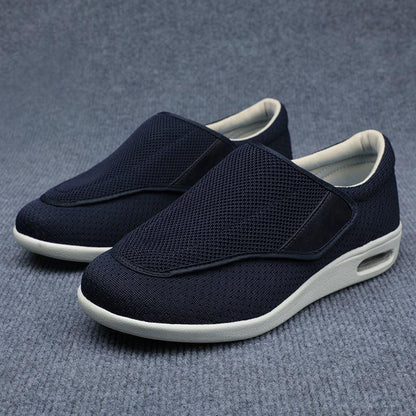Buty Ortopedyczne z Regulowanymi Rzepami, Wygodne Amortyzowane Wkładki