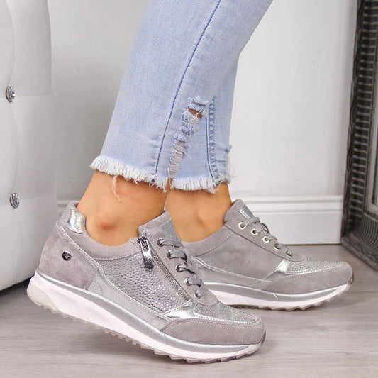 Damskie Buty Ortopedyczne Amortyzująca Podeszwa, Oddychająca Cholewka
