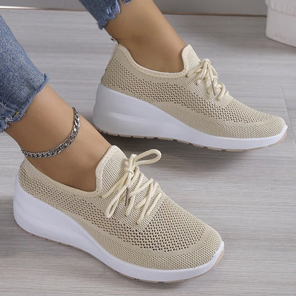 Damskie Buty Sportowe, Oddychający Materiał idealne na każdą okazję