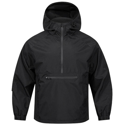 Miko Męska Softshell Kurtka | Odporny na Wiatr, Z Kapturem 0