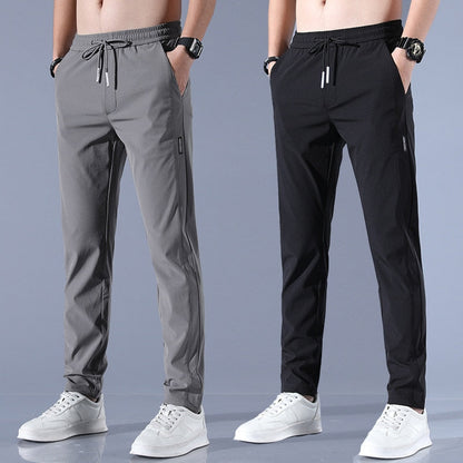 Męskie Spodnie Dresowe w kroju slim fit