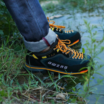 Męskie Buty Wędrówkowe Wytrzymała Tkanina Syntetyczna