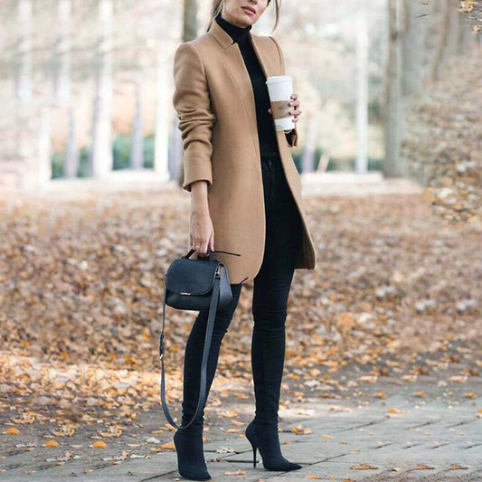 Mikołaj Modny Trenchcoat dla Kobiet | Elegancki Styl 0