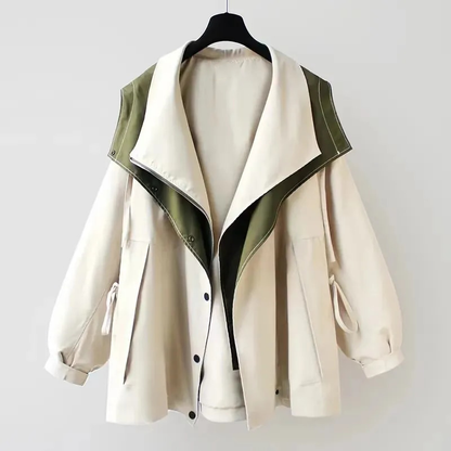 Stylowa Kurtka Przeciwdeszczowa Damska | Wodoodporna, Elegancka Design 0