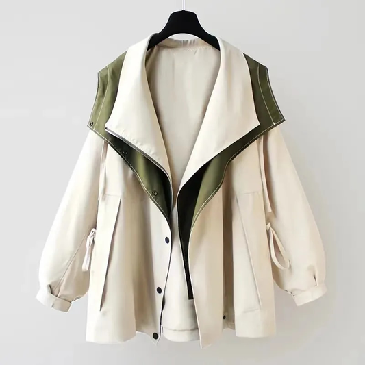 Stylowa Kurtka Przeciwdeszczowa Damska | Wodoodporna, Elegancka Design 0
