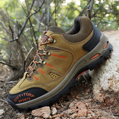 Stylowe Męskie Buty Trekkingowe Antypoślizgowa Podeszwa, Sportowe