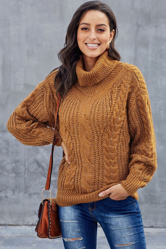 Grom Women's Pullover | High Collar, Winter Style 0