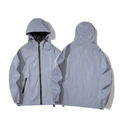 Szybka Męska Kurtka Softshell | Wodoodporna, Refleksyjna z Kapturem 0