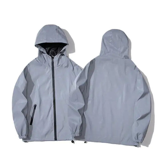 Szybka Męska Kurtka Softshell | Wodoodporna, Refleksyjna z Kapturem 0
