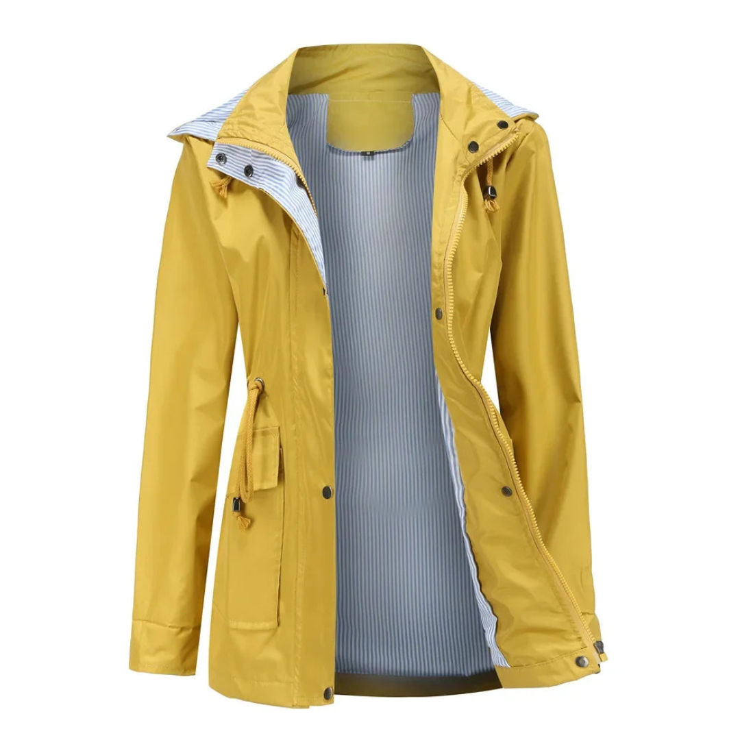 Mistrzowski Trenchcoat Damski | Wodoodporny, Z Odpinanym Kapturem 5